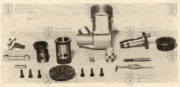 Detonační modelářský motor Mm-2,5