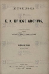 DUNCKER. Die Invasion Schlesiens durch die königlich preussischen Truppen im Monate December 1740