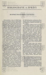 DROBNÁ, Zoroslava. Husitský polní tábor u Kunratic