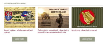 Historie zahraničních operací naší armády nyní přehledně a komplexně, na webu VHÚ