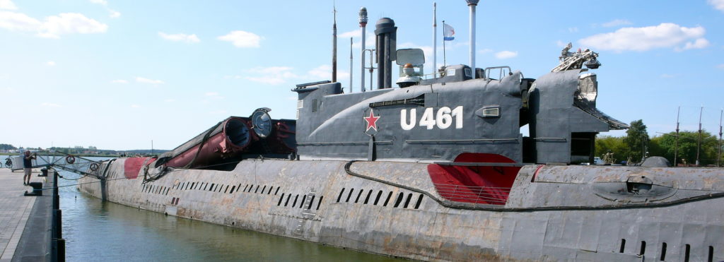 „Největší U-Boot muzeum světa“. Ponorka třídy Juliett v německém Peenemünde.