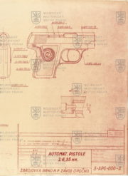 Čs. pistole „Z“ – výroba v Opočně