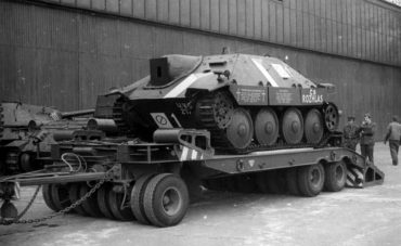 Stíhač tanků Hetzer z Pražského povstání