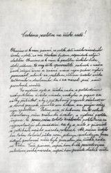 Manifest českých spisovatelů v květnu 1917: „Národ žádá po Vás pánové…“