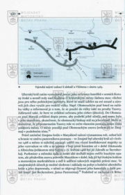 Ukázka textu s plánkem tažení roku 1469, které skončilo jednáním u Vilémova.