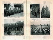 Vpravo nahoře snímek dvou interbrigadistů z autorského kolektivu, ještě v republikánských uniformách pózují Bohuslav Laštovička a Bedřich Biheller.
