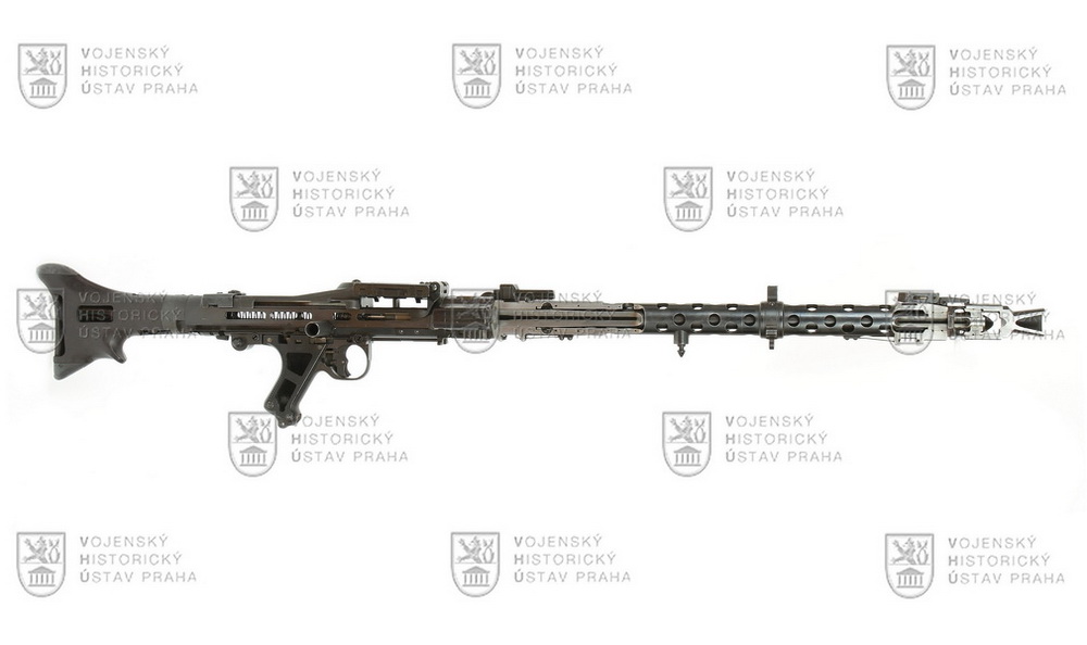 Německý lehký kulomet MG 34 – funkční řez