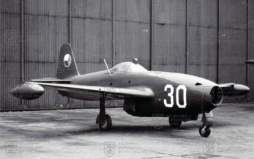 Stíhací letoun Jak-17 ve Kbelích
