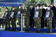 Připomínka 14 vojáků, příslušníků AČR, padlých v Afghánistánu