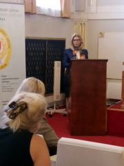 Ředitelka CSWG Dr. Carmen Rijnoveanu pozvala účastníky konference na příští 21. ročník konference CSWG do Gdaňsku 