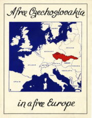 V jednoduchosti je dokonalost. Tímto prostým principem se řídila československá válečná propaganda. Výstižným heslem a přehlednou, schematickou mapkou vyjádřila ústřední československý válečný cíl ‒ obnovu republiky v předmnichovských hranicích. Toto vyobrazení tvořilo součást pozvánky na koncert hudebníků z řad československé branné moci ve Velké Británii. Konal se 27. dubna 1941 v Birminghamu.
FOTO: VHÚ Praha
