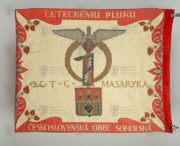 Prapor leteckého pluku 1 „T. G. Masaryka", Československo, 1937