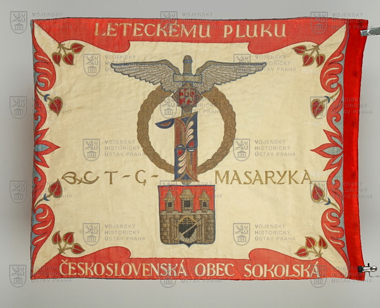 Prapor leteckého pluku 1 „T. G. Masaryka“, Československo, 1937