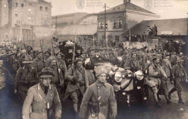 Příjezd T. G. Masaryka do Prahy 21. 12. 1918