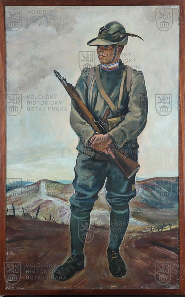 Jaroslav Riedl, Italský legionář, 1927