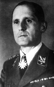 SS-Gruppenführer Heinrich Müller, Hlavní úřad pro bezpečnost říše (RSHA), účastník konference ve Wannsee 20. ledna 1942.
(FOTO: Wikimedia Commons)

