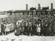 Nástup vězeňkyň koncentračního tábora Auschwitz II – Birkenau.
(FOTO: Yad Vashem)

