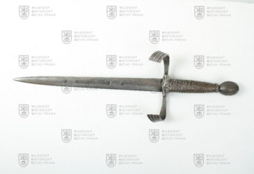 Levoruční dýka, Sasko, kolem 1590