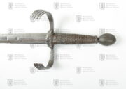 Levoruční dýka, Sasko, kolem 1590