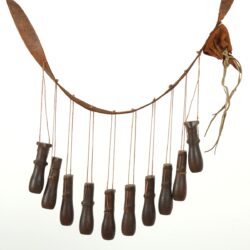 04 Mušketýrský bandalír, střední Evropa, 1. polovina 17. století