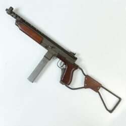 11 Čs. pokusný samopal ZK 480 ráže 9 mm Parabellum, výsadkářské provedení