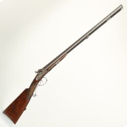 01 Dvojka s perkusním zámkem, J. Mašek mladší, Jablonné v Podještědí, kolem 1855. Osobní zbraň rakouského arcivévody Leopolda (1797–1870), toskánského velkovévody Leopolda II. (1824−1859)