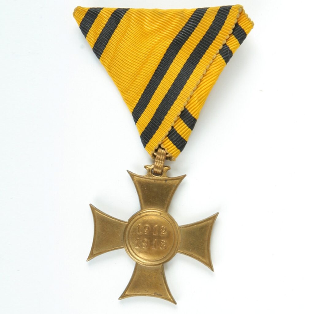 08 Rakousko-uherský Pamětní kříž z let 1912−1913 (též „Mobilizační kříž“)