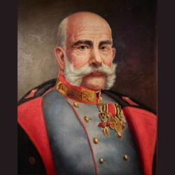 02 Unknown Author, Franz Joseph I, c. 1900, Oil on Canvas