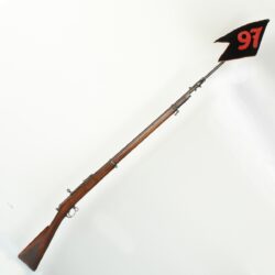 14 Ruská puška Berdan II vzor 1871, ráže 10,6 mm Berdan z bitvy u Zborova
