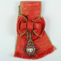 01 Siamský Řád Bílého slona - speciální třída, velkostuha a náprsní hvězda, uděleno T. G. Masarykovi, 1935