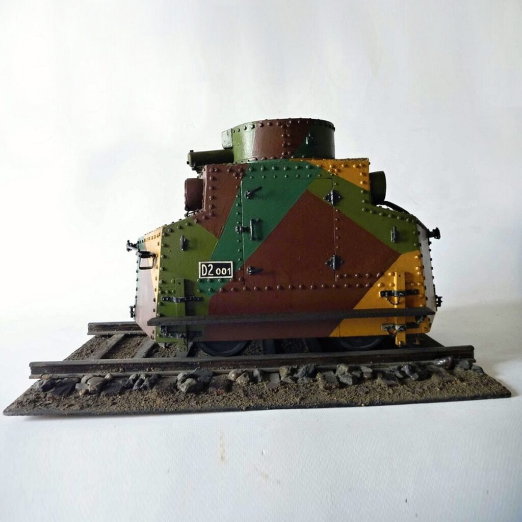 04 Model československé obrněné drezíny Tatra T-18