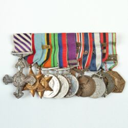 08 Set of Josef Hubička's Decorations from his Service with the 311 (Czechoslovak) Bomber Squadron RAF