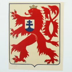 07 Obtisk znaku Československé brigády používané na technice, 1942