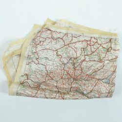 11 Hedvábná mapa severní Itálie z výbavy výsadku Silica, 1944