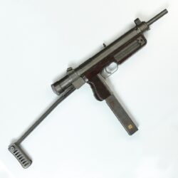 06 Čs. samopal 25 ráže 9 mm Parabellum, výsadkářské provedení