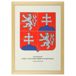 02 State Emblem of Czech and Slovak Federative Republic, 1990s