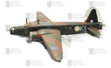 Model britského bombardéru Vickers Wellington