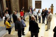 Součástí setkání byla i prohlídka nové expozice Armádního muzea Žižkov