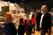 Součástí setkání byla i prohlídka nové expozice Armádního muzea Žižkov