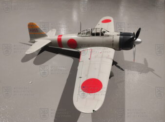 Model japonského palubního stíhacího letounu A6M2 model 21 „Zero“