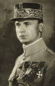 Portrét brig. gen. M. R. Štefánika (VHÚ Praha)