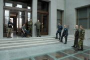 brig. gen. Aleš Knížek hovoří o zastřešení dvorany