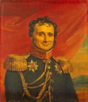 Portrét Antoine-Henriho Jominiho v uniforme ruského generála, vyhotovený medzi rokmi 1820-1825