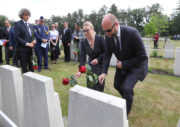 Ministryně obrany České republiky Jana Černochová a ministr obrany Slovenské republiky Jaroslav Naď. Foto Jan Schejbal.
