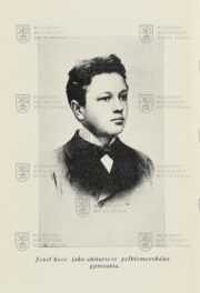 Josef Jiří Švec jako maturant pelhřimovského gymnázia. TATER, Miroslav. Studentská léta