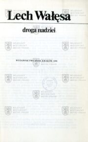 WAŁĘSA, Lech. Droga nadziei Titulní list