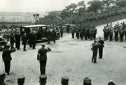 Otevření muzea Památníku osvobození, červenec 1932. Uvítání prezidenta T. G. Masaryka.