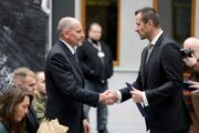 Předávání Děkovných listů sportovcům ASC Dukla. Atrium Armádního muzea Žižkov. 27. 11. 2023. Foto Jan Schejbal, MO (14)