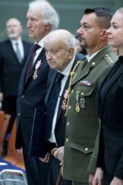 Předávání resortních vyznamenání ministryní obrany. Armádní muzeum Žižkov, 1. 11. 2023. Foto Jan Schejbal, MO (1)