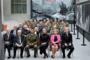 Předávání resortních vyznamenání ministryní obrany. Pohled na oceněné. Armádní muzeum Žižkov, 1. 11. 2023. Foto Jan Schejbal, MO 